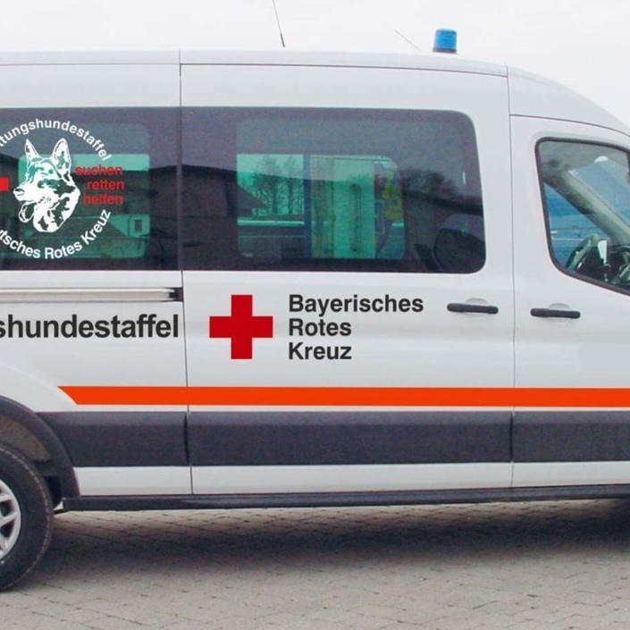 Einsatzfahrzeug für Suchhunde
