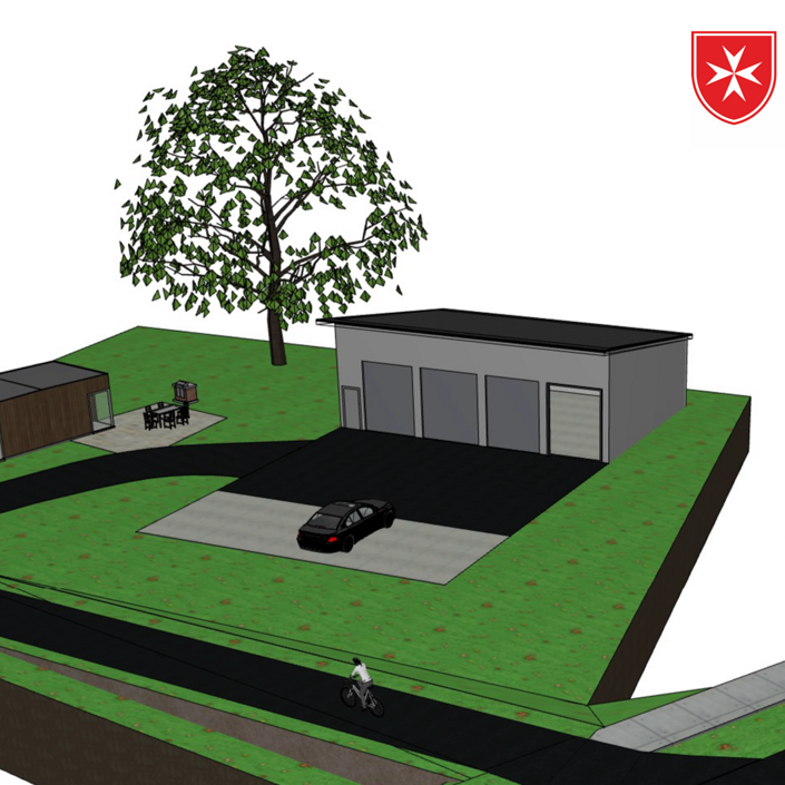Bau eines neuen Zuhauses und einer Halle für unsere Einsatzfahrzeuge