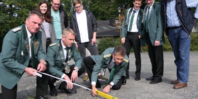 Sanierung des Schützenplatzes in Borgloh