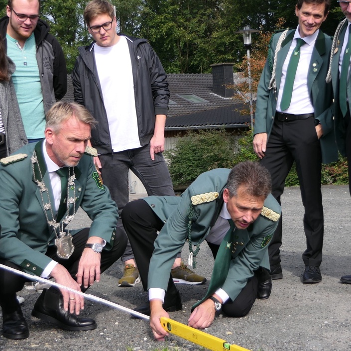 Sanierung des Schützenplatzes in Borgloh