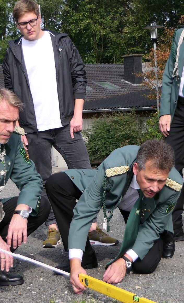 Sanierung des Schützenplatzes in Borgloh