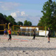 2 Stunden Beachvolleyball mit Trainer für 4 Teiln.