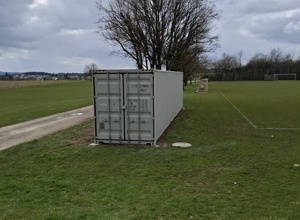 Material-Container - Lager für Trainingsequipment