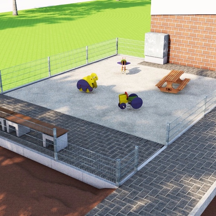 Spielplatz für den FC "STELLA" Bevergern