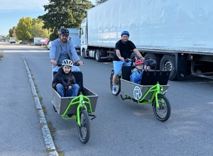 Ein Lastenrad für die Rossentalschule