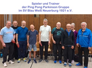 Ping Pong Parkinson und Integration beim SV BW Neuerburg