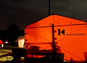 Küchenzelt Jugendzeltlager Kolping Jugend Güntersleben