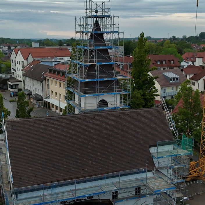 PV-Module für`s Kirchendach Hoffnungskirche Buchloe