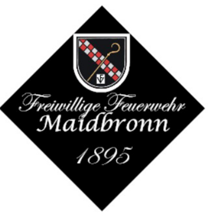 Vereinsfahne Feuerwehr Maidbronn