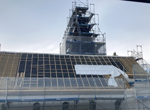 PV-Module für`s Kirchendach Hoffnungskirche Buchloe