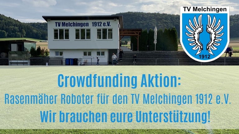 Mähroboter für den TV Melchingen 1912 e.V.