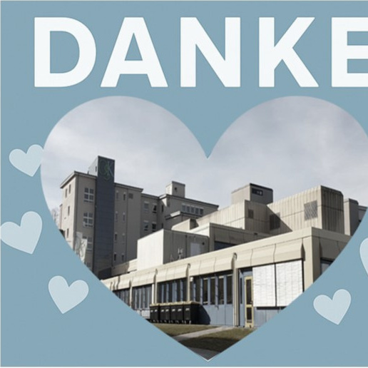 Unser Danke für die Beschäftigen des Westallgäu-Klinikums