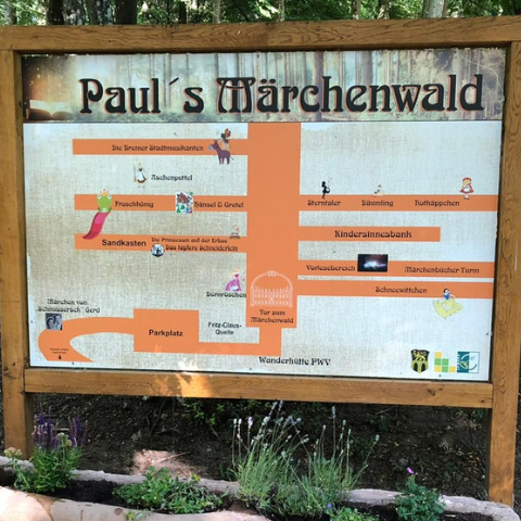 Neugestaltung des Märchenwaldes in Brücken