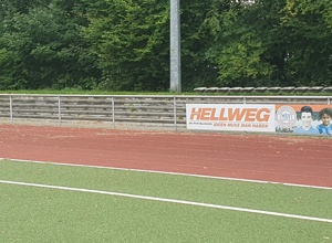 Bau einer Tribüne für 100 Zuschauer auf unserer Sportanlage