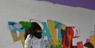 Graffiti- Workshopreihe für Hünxe