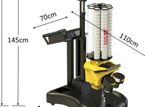Badminton-Ballmaschine zur Förderung des Jugendsports im ESV Flügelrad