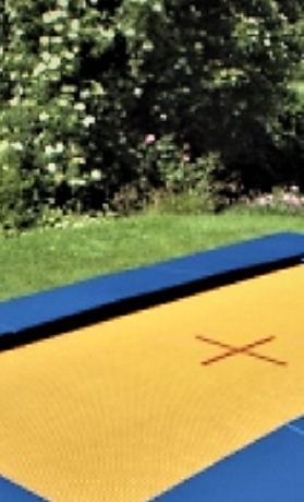 Bodentrampolin für den Garten