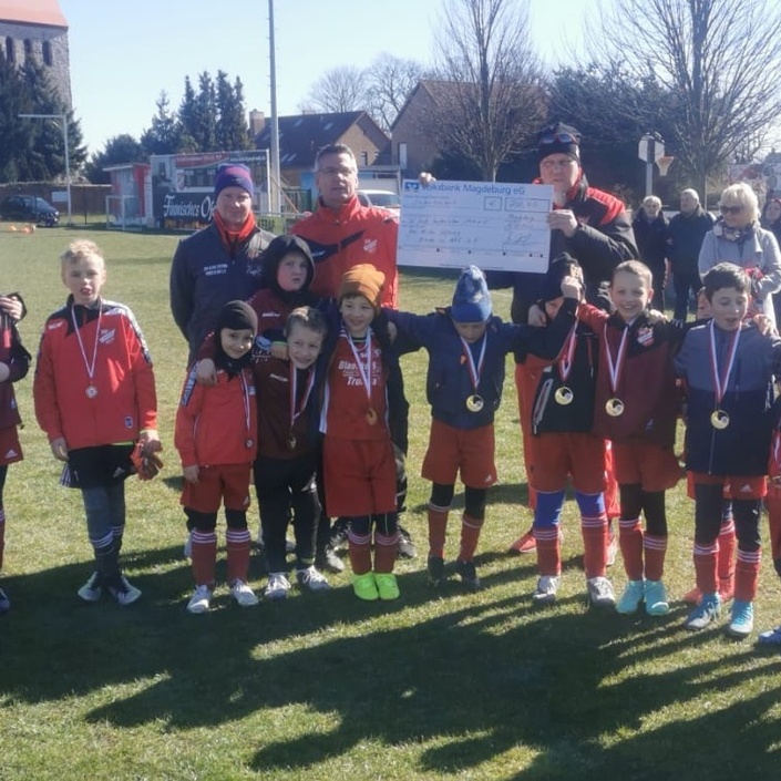 Sportbekleidung für die Nachwuchs-Taems des SV Groß Santersleben
