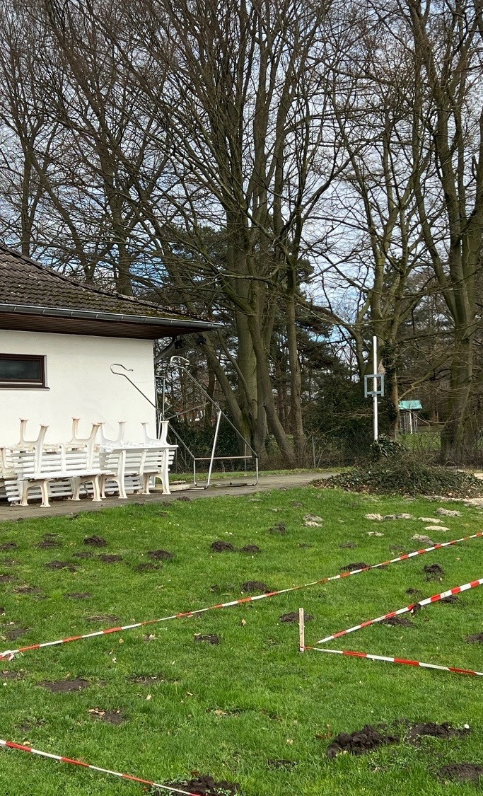 Bau eines Multifunktionscourts auf der Vereinsanlage des TTC Gütersloh