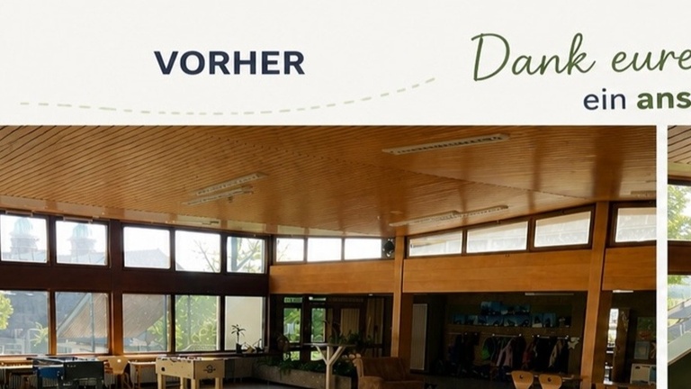 Neugestaltung Pausenhalle