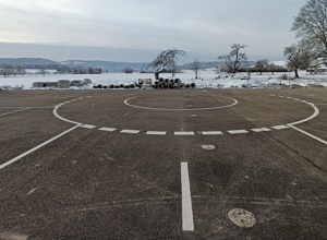 Unterstand Verkehrsübungsplatz östlicher Landkreis Standort Erzingen