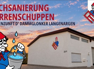 Dachsanierung Vereinsheim Narrenzunft d´Dammglonker Langenargen