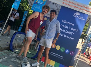 Trainingsanzüge für die Team München Streetboys
