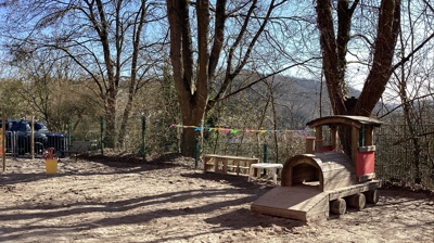 Neue Spielgeräte für den Außenbereich der Kita
