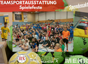Teamsportausstattung Handball-Spielefeste