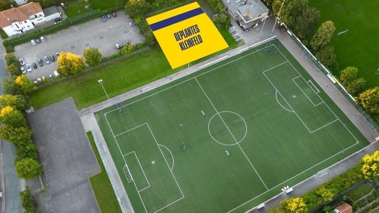 Ein Fußball-Kleinspielfeld für die Heeper Mini-Kicker