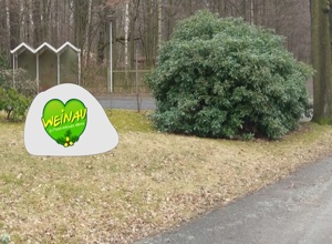 Infopoint Eingang zur Weinau