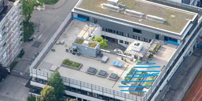 Ballspielen auf dem Dach? NA KLAR!
