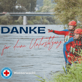 Postkarte Wasserrettung