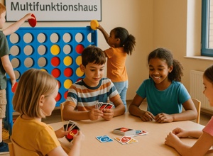 Kinder Spiele Nachmittag - Gemeinsam & Analog - Nimmfrei.de