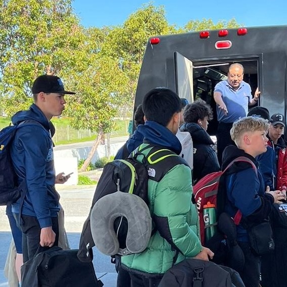 Teamvan für die Hamburg Stealers