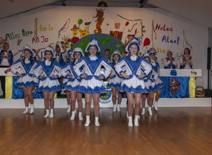 Neue Gardekleider Prinzengarde, KV Seepferdchen Biersdorf am See e.V.