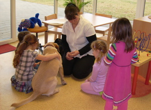 Therapie mit Hund Sam