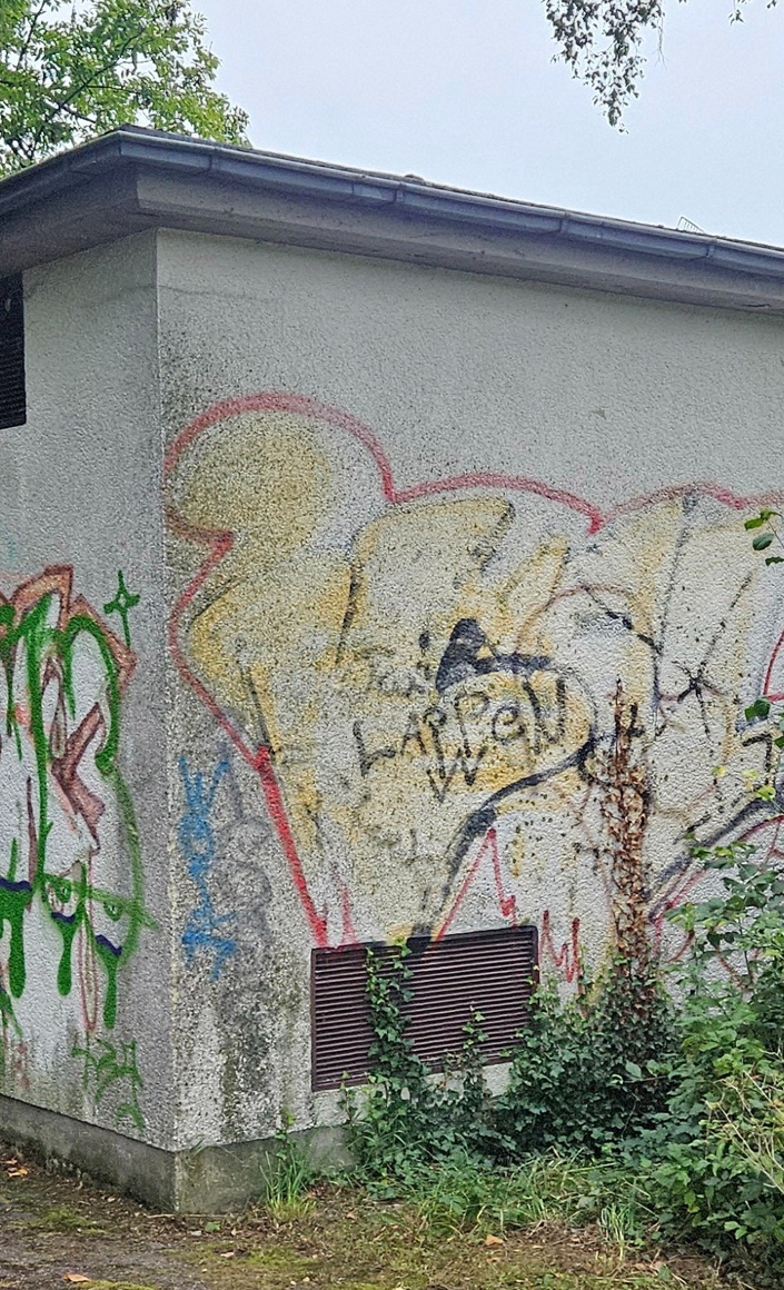 Kunst am Trafohäuschen - Farbe für Willebadessen