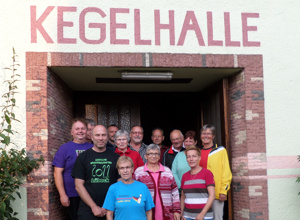 Neue Eingangstür für Kegelhalle in Arendsee