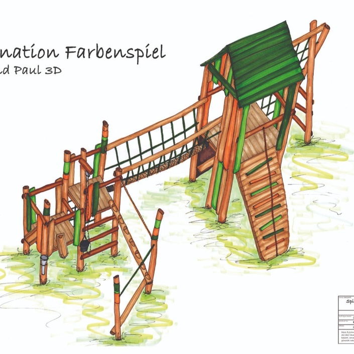 Eine neue Turm- und Spielkombination für den Kindergarten Weyarn