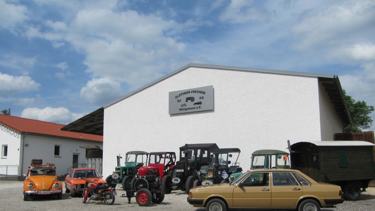 Neue Vereinshalle Oldtimer-Freunde-Königsmoos
