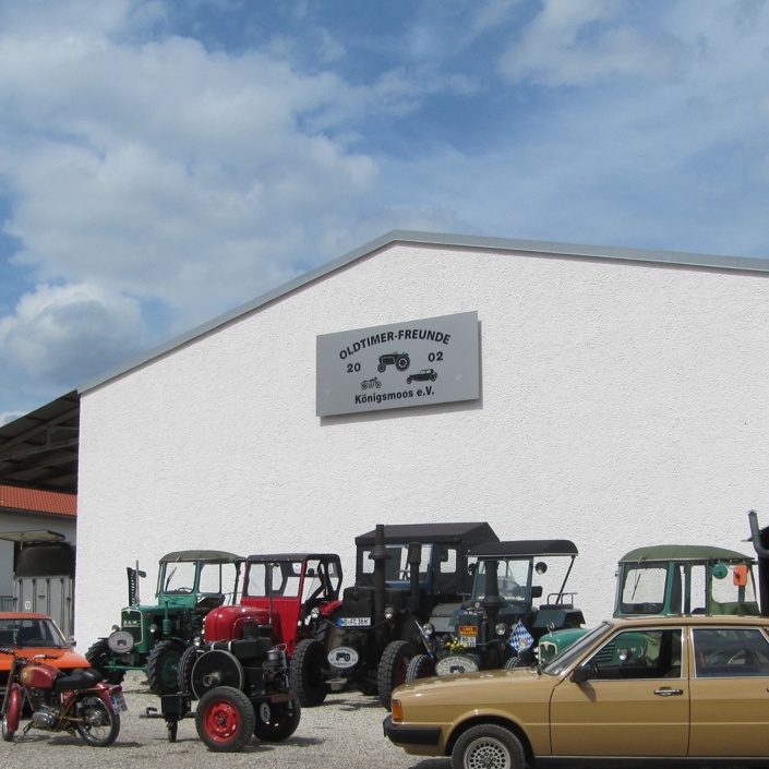 Neue Vereinshalle Oldtimer-Freunde-Königsmoos