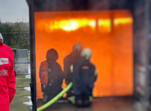 Realbrandtraining für unsere Atemschutzgeräteträger