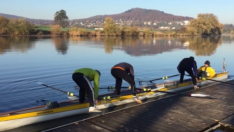 Instandsetzung unseres Ruderboots Moorhexe