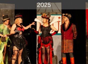 Bühnenbild für unser neues Theaterstück und Brandschutz-Ausstattung