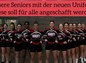 Leistung sichtbar machen-Neue Uniformen für die BTW Cheerleader Jugend