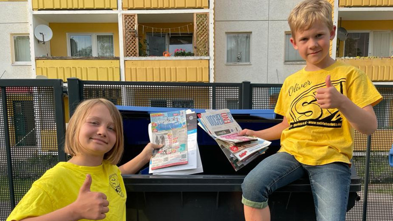 Altpapier? Wir sammeln - Ihr unterstützt!