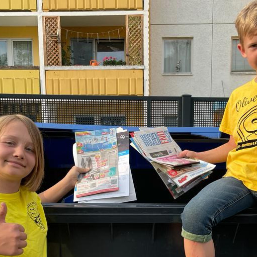 Altpapier? Wir sammeln - Ihr unterstützt!
