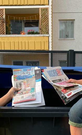 Altpapier? Wir sammeln - Ihr unterstützt!