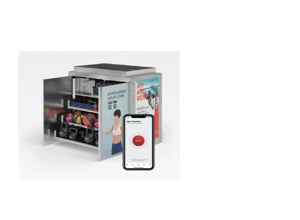 Sportbox für den Sportplatz Friedewalde